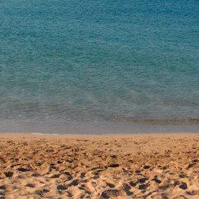 Typical beach of the Salento