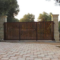 The gate of the Large Trullo