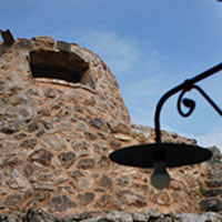 Outside of the trullo