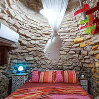 Inside of the Little Trullo